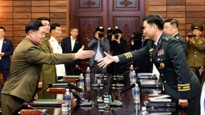 محادثات عسكرية بين الكوريتين لتخفيف التوت