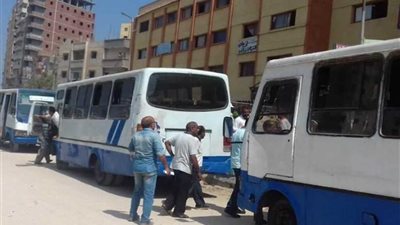 بدء تشغيل أتوبيسات النقل الداخلي بكفر الدوار