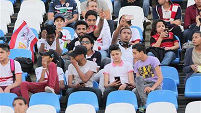 الأمن يخلي الاستاد من جماهير الزمالك