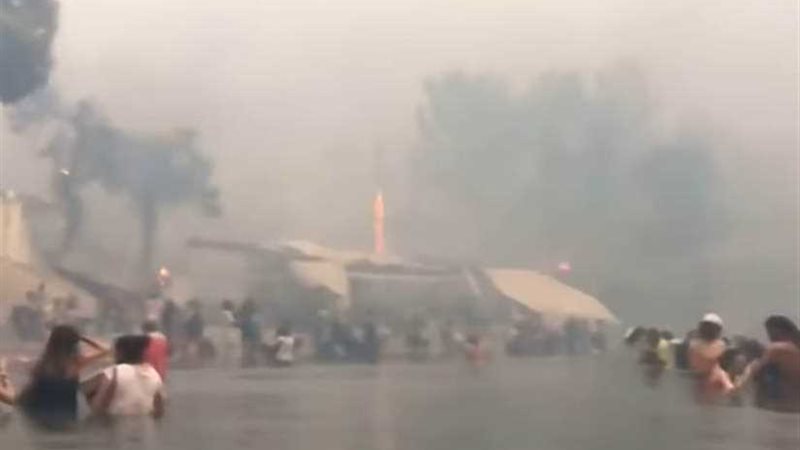 شاهد.. رعب الهاربين