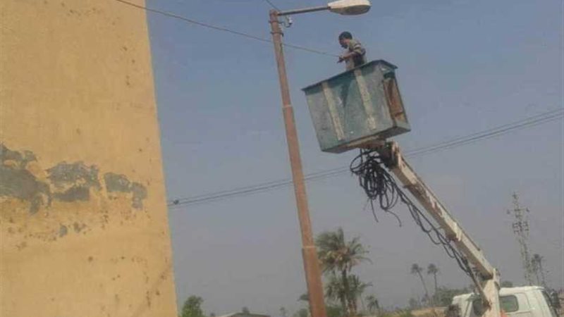 إنهاء أعمال صيانة