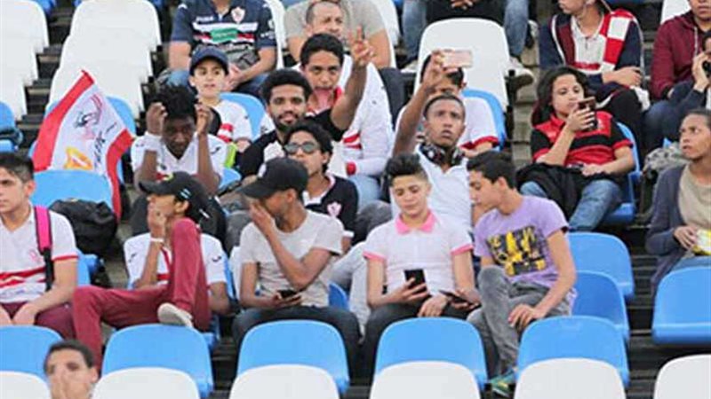 الأمن يخلي الاستاد