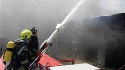 السيطرة على حريق شب في شقة سكنية بأجا