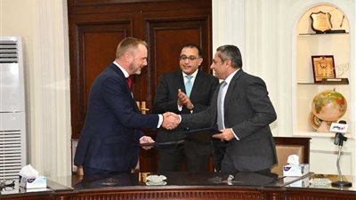 مدبولى يشهد توقيع مذكرة تفاهم بين 