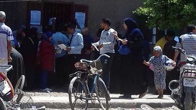 1004 مواطنين تقدموا لتسجيل أبنائهم بتموين بني سويف