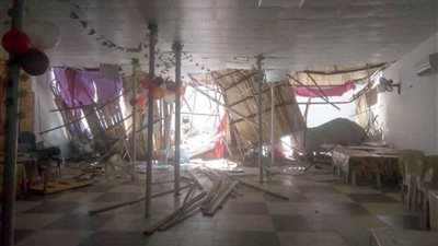 سلطان: لا خسائر بشرية نتيجة سقوط سقف كنيسة السيدة العذراء بسموحة