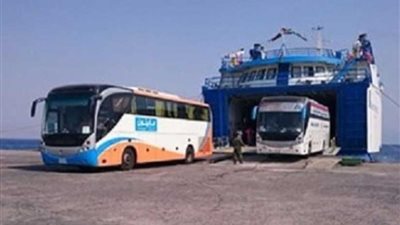 انطلاق أولى رحلات الحج البري بميناء نويبع