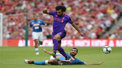 ليفربول يضيف الهدف الثالث في شباك نابولي بتوقيع «صلاح»