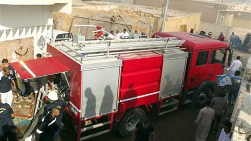 السيطرة على حريق