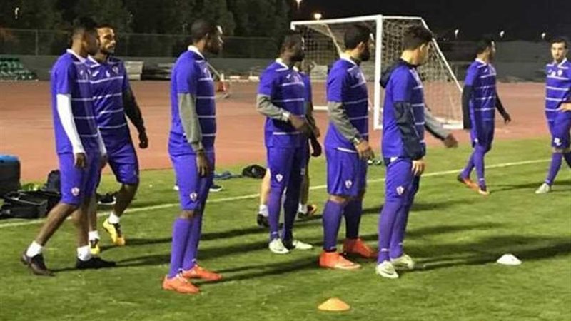 الزمالك يؤدي تدريباته