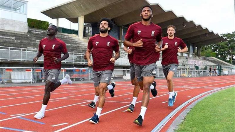 محمد صلاح يقود مران