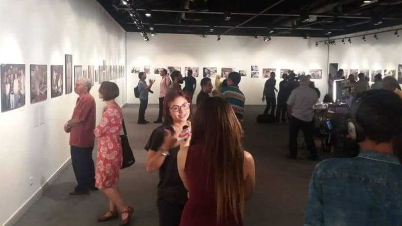 افتتاح معرض  فى حب