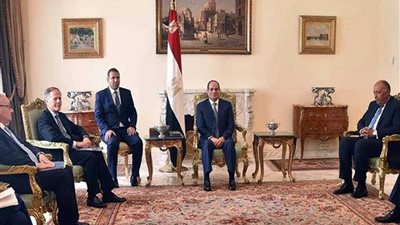 الرئيس يبحث مع وزير خارجية إيطاليا عدداً من القضايا ذات الأهتمام المشترك