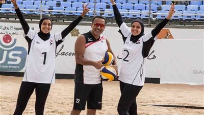 سيدات مصر يحصدن ذهبية البطولة العربية للكرة الطائرة الشاطئية