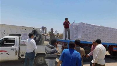 توزيع 21500 كرتونة 