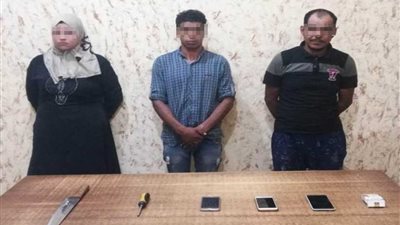القبض على تشكيل عصابي أثناء سرقة توك توك بالسلام