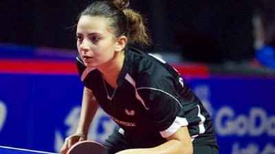 المصرية دينا مشرف تتوج بلقب البطولة العربية لفردي سيدات تنس الطاولة