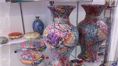 صناعة الخزف وتزيينه ورشة تدريبية بقصر ثقافة سمالوط