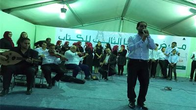 حفل فنى بفاعليات معرض طنطا للكتاب