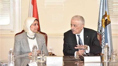 وزيرا التعليم والصحة يبحثان تعظيم الاستفادة من بنك المعرفة المصري