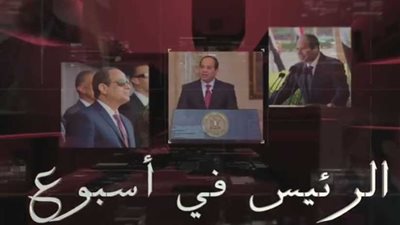 شاهد ..ملخص أنشطة الرئيس السيسي الأسبوع الماضي
