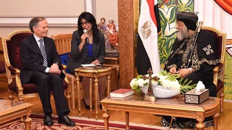 البابا تواضروس يستقبل