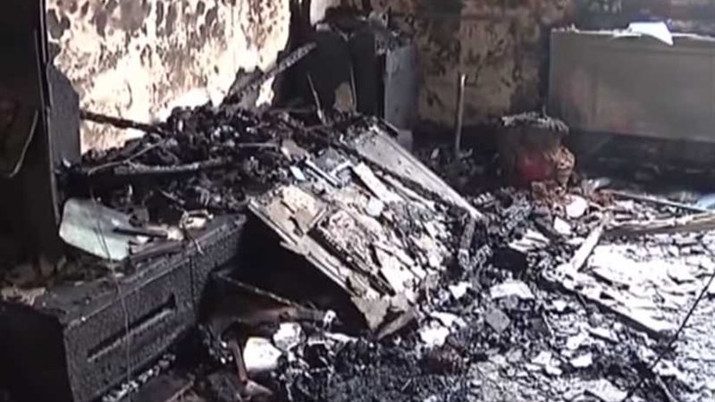 الأم الشجاعة ضحت