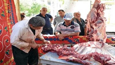 توفير اللحوم البلدية بسعر 110 جنيهات بمنافذ بيع السلع الغذائية بالبحيرة