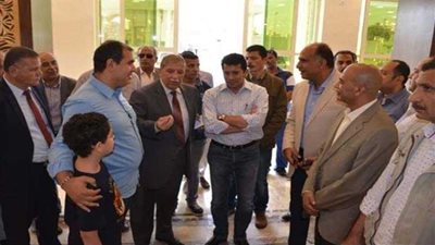 وزير الشباب ومحافظ الإسماعيلية يتفقدان 