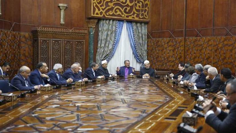 الإمام الأكبر خلال