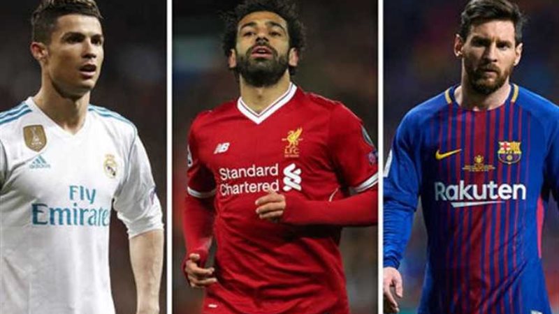 محمد صلاح ينافس ميسي