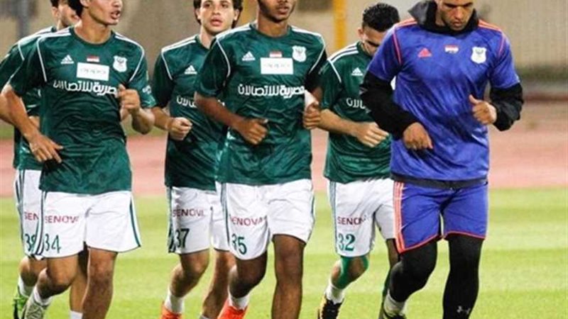 المصري يواصل تدريباته