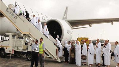 مصر للطيران تنقل ٤٨٠٠ حاج غدًا والأربعاء آخر رحلات الحج