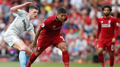 محمد صلاح يُسجل وليفربول ينهي الشوط الأول بثنائية نظيفة أمام وستهام