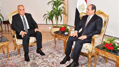 الرئيس السيسي يكلف الفريق عبد المنعم التراس برئاسة 