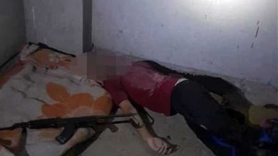 فريق من نيابة أمن الدولة العليا ينتقل لمعاينة وكر الإرهابيين بـ6 أكتوبر