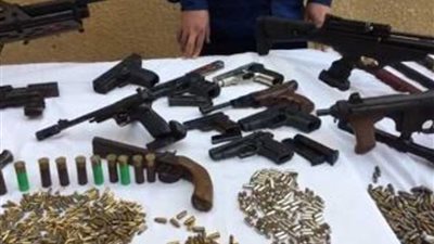 ضبط 59 قضية سلاح ناري على مستوي الجمهورية خلال 24 ساعة