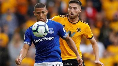 وولفرهامبتون يتعادل مع إيفرتون (2/2) في الدوري الإنجليزي