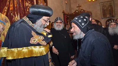 نياحة أحد رهبان دير البرموس