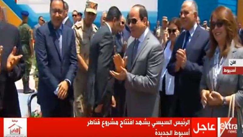 السيسي يفتتح مشروع