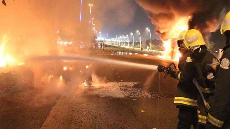 نشوب حريق جديد في