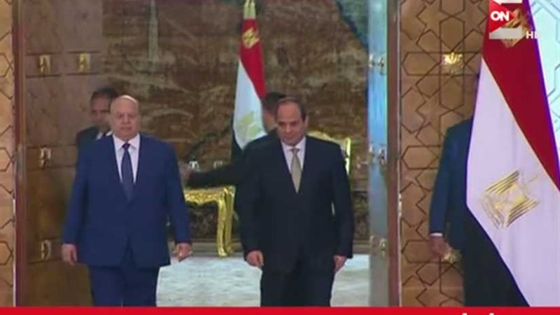 السيسي ونظيره اليمني