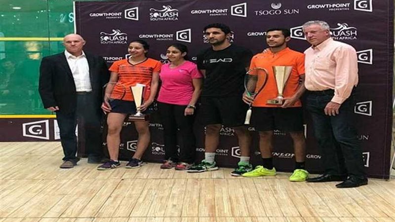 لاعبو مصر للاسكواش