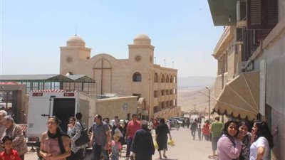 تنشيط السياحة بأسيوط تشارك في احتفالات السيدة العذراء بدرنكة..