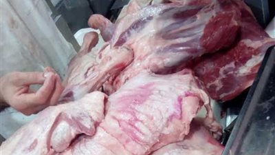 القبض على صاحب محلات جزارة بحوزته لحوم مغشوشة (صور)