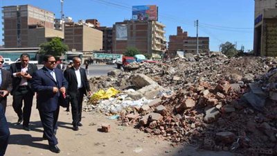 محافظ الغربية: إزالة تراكمات الأراضي الخاصة وعمل أسوار فورية عليها