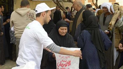 الأورمان توزع 150 طن لحوم فى بنى سويف بالتعاون مع الطب البيطرى