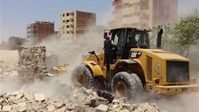 إزالة 224 حالة تعد على أملاك الدولة ونهر النيل والأراضي الزراعية