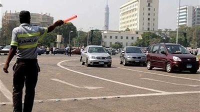 حركة المرور بشوارع وميادين ومحاور العاصمة