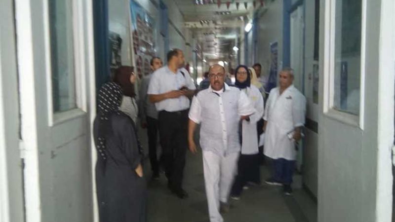 وكيل صحة أسيوط يتابع